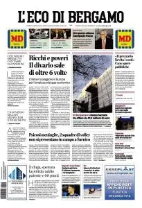 L'Eco di Bergamo - 13 Gennaio 2020
