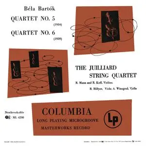 Juilliard String Quartet - Bartók: Quartet No. 5 & Quartet No. 6 (1950/2021)