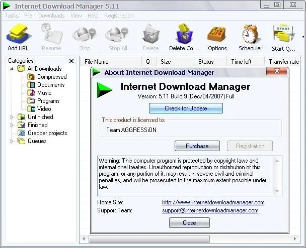 Portable Internet Download Manager 5.11.9 M.Lang