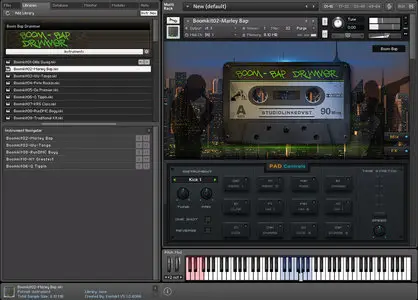 StudioLinkеdVST Boom Bap Drummer KONTAKT