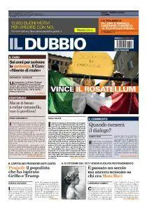 Il Dubbio - 13 Ottobre 2017