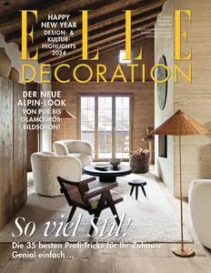 Elle Decoration Germany - Januar 2024