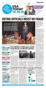 USA Today  October 19 2016