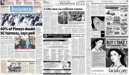 Philippine Daily Inquirer – October 24, 2006