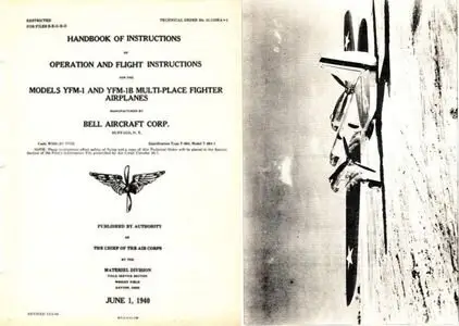Handbook of Instructions of Operation and Flight Instructions for the Models YFM-1 and YFM-1B