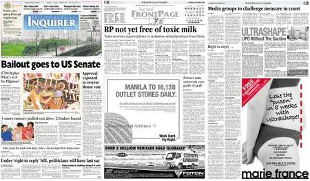 Philippine Daily Inquirer – October 02, 2008