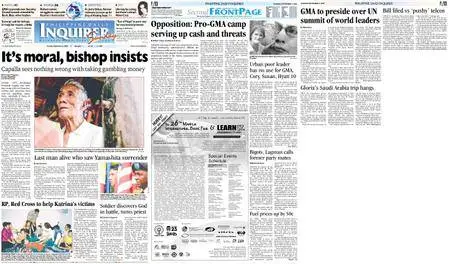 Philippine Daily Inquirer – September 04, 2005