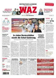 WAZ Westdeutsche Allgemeine Zeitung Essen-West - 30. August 2018