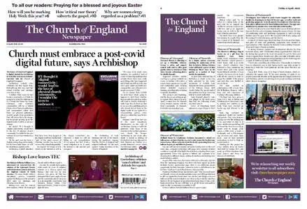 The Church of England – April 01, 2021