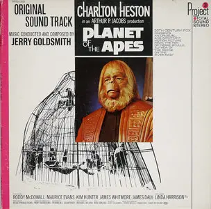 Jerry Goldsmith - Planet of the Apes Soundtracks (Original US) Vinyl rip in 24 Bit/ 96 Khz + CD 