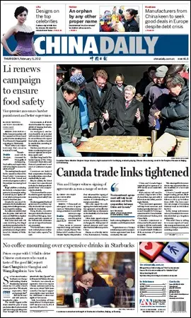 China Daily - 9 February 2012