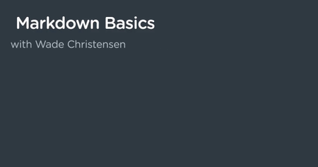 Markdown Basics