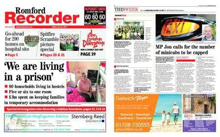 Romford Recorder – July 21, 2017