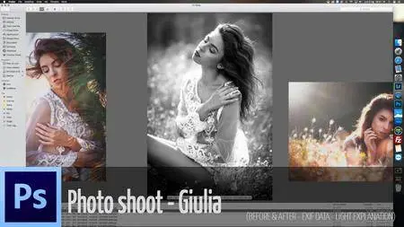 Photo shoot: before and after videos + EXIF data + light explanation of 10 photos - Giulia