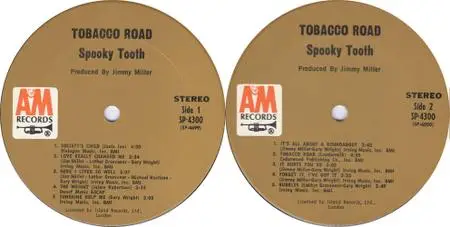Spooky Tooth - Tobacco Road (vinyl rip) (1971) {A&M}