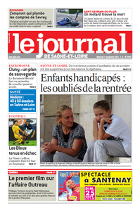 Le journal de Saone et Loire - Mercredi 7 Septembre 2011