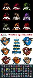 Vectors - Creative Sport Labels 2