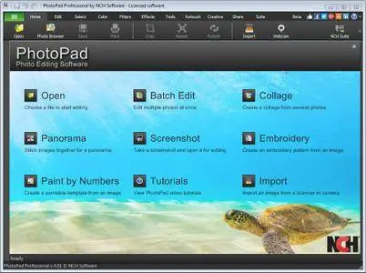 NCH PhotoPad Image Editor Professional 4.07 Beta