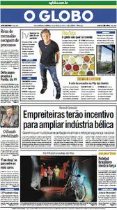  Jornal O Globo - 15 de julho de 2012 - Domingo
