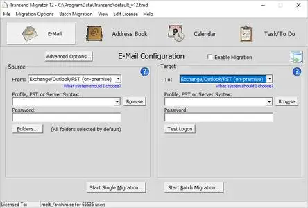 Transend Migrator 12.9 Build 1364