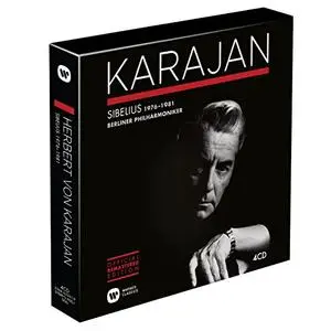 Herbert Von Karajan - Karajan: Sibelius, 1976-1981 (2014) (4 CDs Box Set)