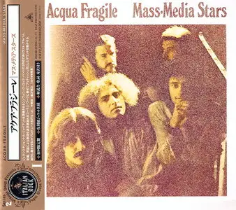 Acqua Fragile - Mass-Media Stars (1974) [Japan (mini-LP) 2007]