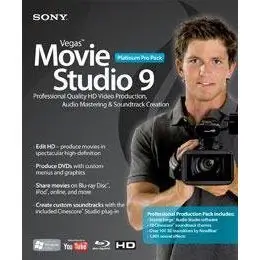 Sony Vegas Movie Studio 9 Platinum Pro Pack v9.0b (build 92)Multilanguage