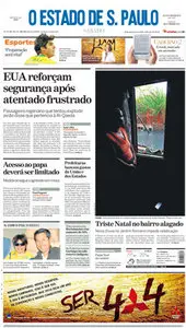 Jornal O Estado de SP em PDF, Sábado, 26 de Dezembro de 2009