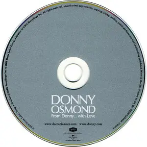 Donny Osmond - From Donny... With Love (2008)