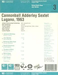 Cannonball Adderley - Lugano, 1963 (1995) {TCB Records TCB02032}