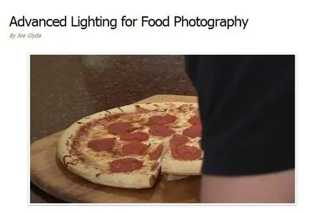 Advanced Lighting for Food Photography [repost]
