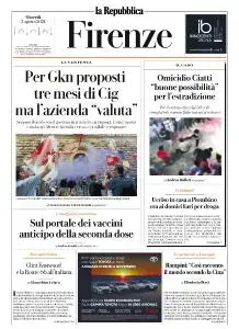 la Repubblica Firenze - 5 Agosto 2021
