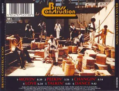 Brass Construction - Brass Construction (1975) [1995, Reissue]