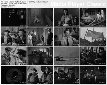 (War) Action in the North Atlantic [DVDrip] 1943