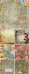 Stock Photo - Vintage Romantic Backgrounds 2