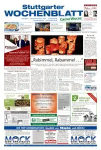Stuttgarter Wochenblatt - Zuffenhausen & Stammheim - 07. November 2018