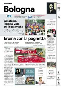 la Repubblica Bologna - 10 Aprile 2019