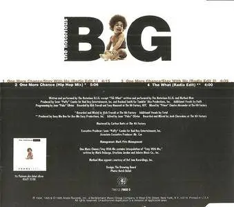 The Notorious B.I.G. - One More Chance (US CD5) (1995) {Bad Boy} **[RE-UP]**