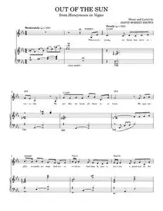 Out Of The Sun (from Honeymoon in Vegas) - Jason Robert Brown (Piano Vocal)
