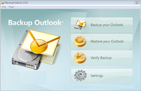 Backup Outlook 3.0.20