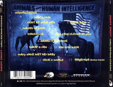 Enuff Z'Nuff - Animals With Human Intelligence (1993) [Reissue 2000]