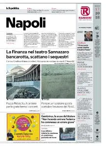 la Repubblica Napoli - 17 Ottobre 2018