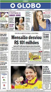 Jornal O Globo - 29 de julho de 2012 - Domingo