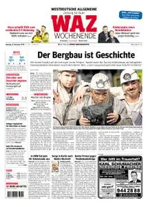 WAZ Westdeutsche Allgemeine Zeitung Buer - 22. Dezember 2018