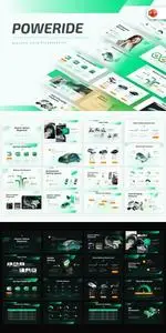 Poweride Electric Cars PowerPoint Template