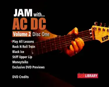 Lick Library - JAM with AC DC Vol 2