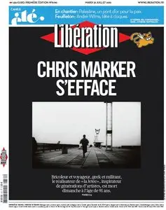 Libération du Mardi 31 Juillet 2012