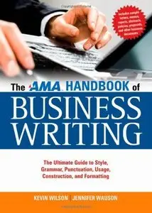 The AMA Handbook of Business Writing (repost)