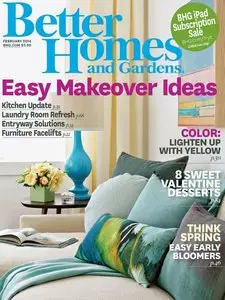 Better Homes and Gardens - February 2014 / USA