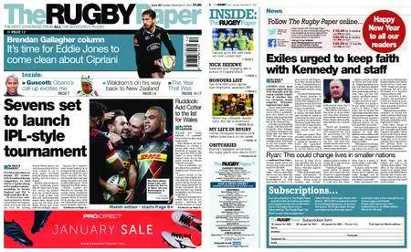 The Rugby Paper – December 31, 2017